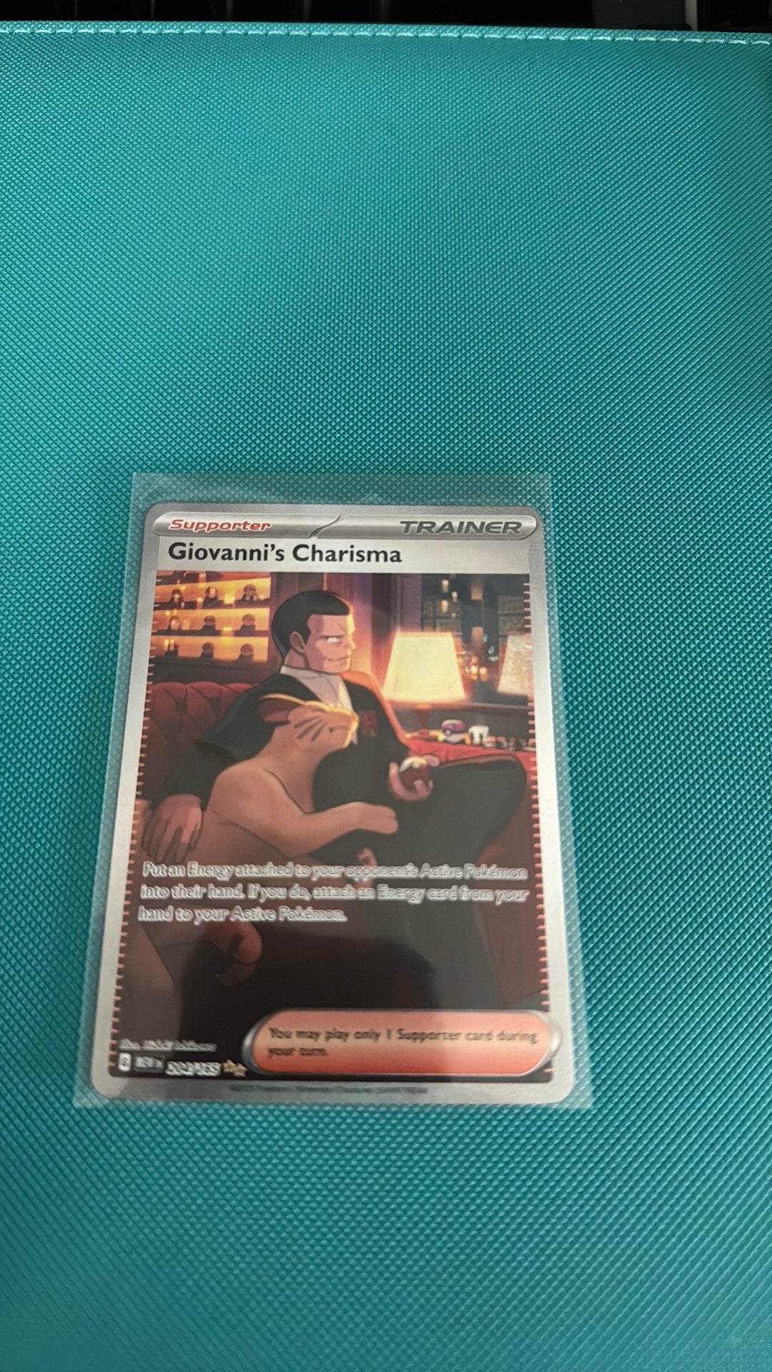 Pokemon Giovanni’s charisma 204, Ophalen of Verzenden, Zo goed als nieuw