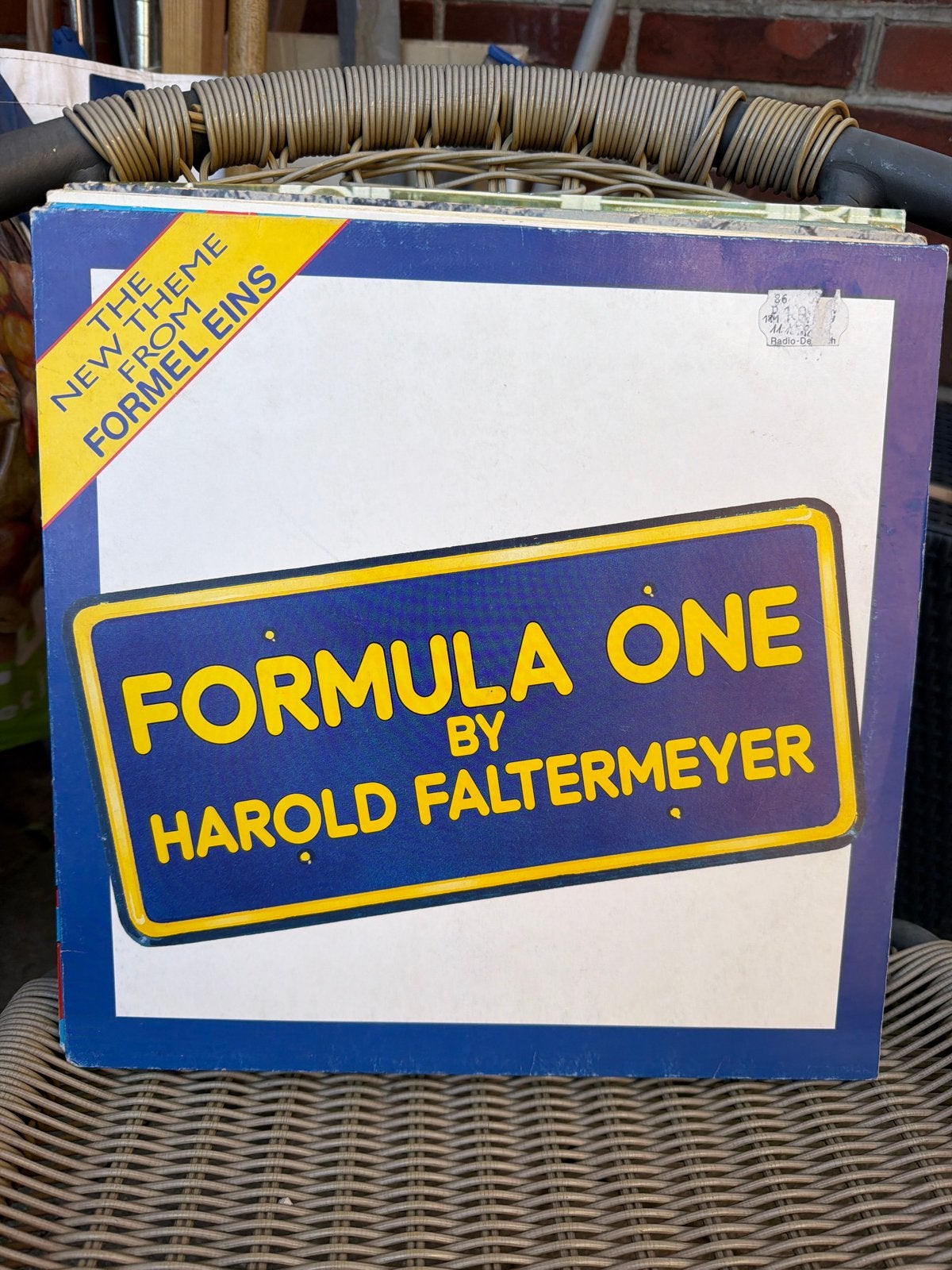 4.   Harold Faltermeyer - Formula One (Vinyl LP), LP, Gebruikt, Filmmuziek en Soundtracks, Ophalen of Verzenden
