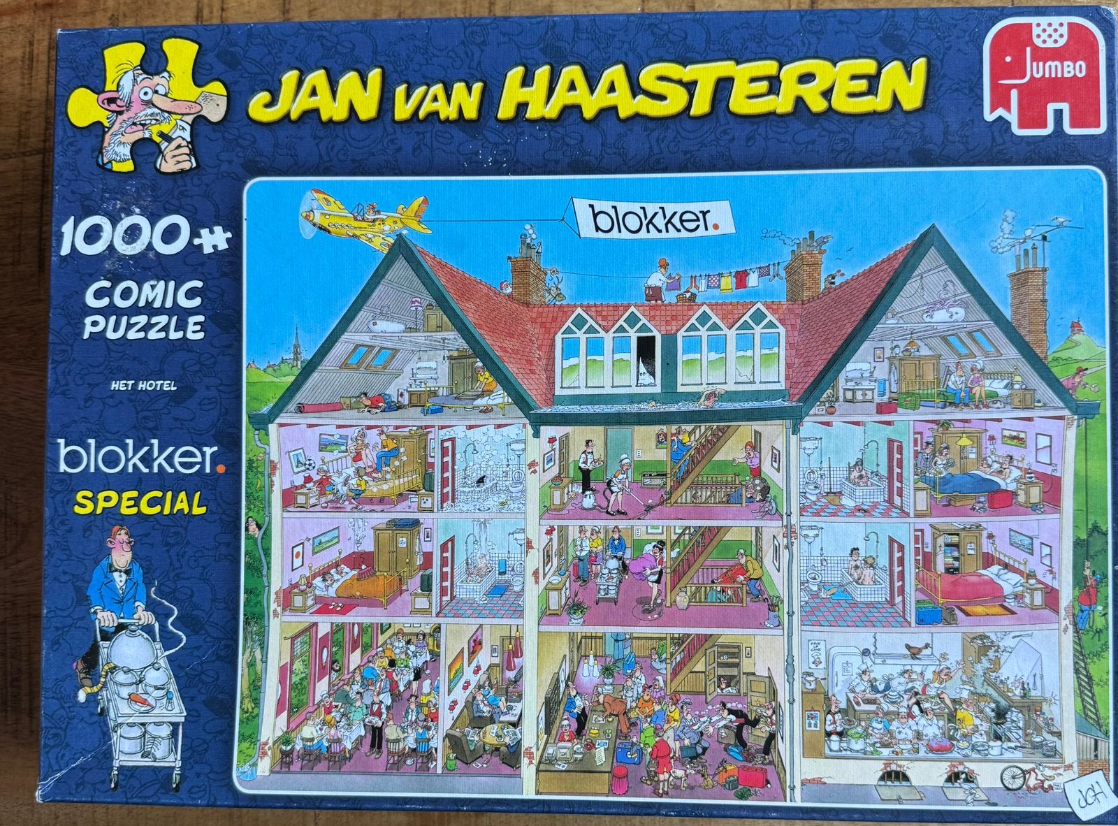 JVH 1000 stukjes Hotel uitgave Blokker, Ophalen of Verzenden, 500 t/m 1500 stukjes, Zo goed als nieuw