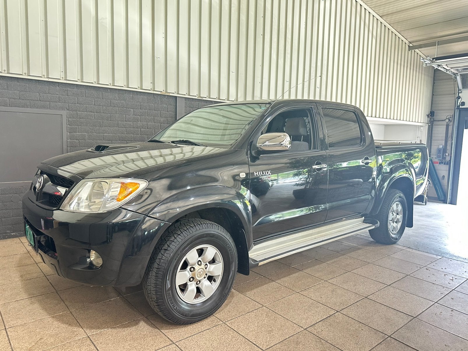Toyota Hilux, 3,0 D-4d, D-cab/ Automaat Export, Auto's, Toyota, Automaat, Zwart, Bedrijf, Diesel