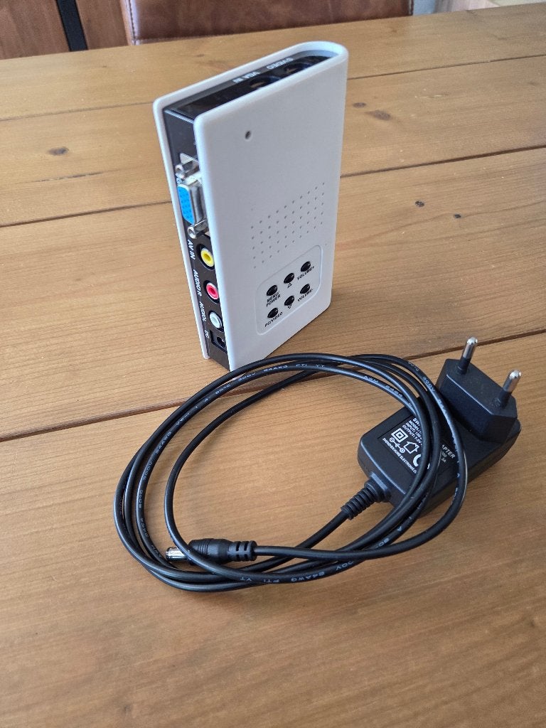 Velleman VASMON3 Standalone AV naar VGA Converter / TV-Tuner, Audio, Tv en Foto, Ophalen of Verzenden, Zo goed als nieuw