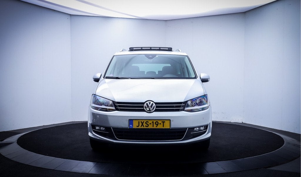 Volkswagen Sharan 1.4TSI 7Pers. HIGHLINE PANO | LEDER | ELEK, 15 km/l, Zwart, 4 cilinders, 150 pk