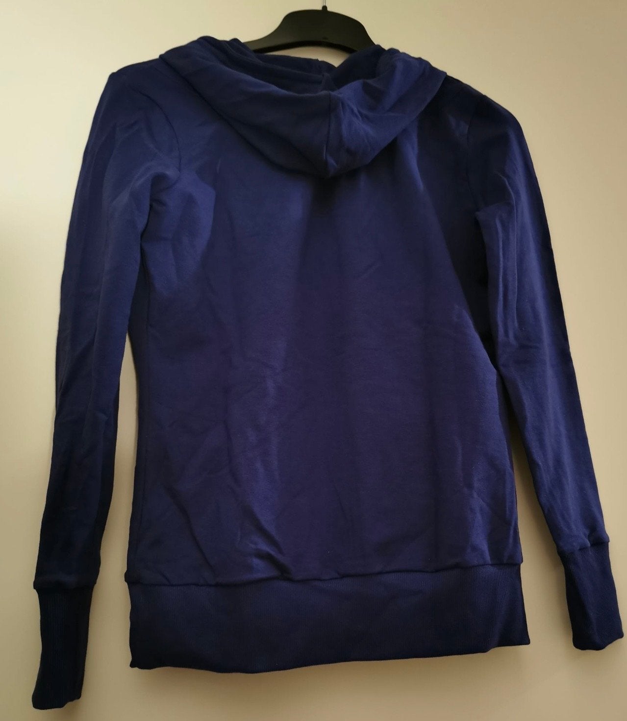 Hema sweatvest met capuchon, donkerblauw, maat M, Kleding | Dames, Ophalen of Verzenden, Nieuw, Maat 38/40 (M), Blauw