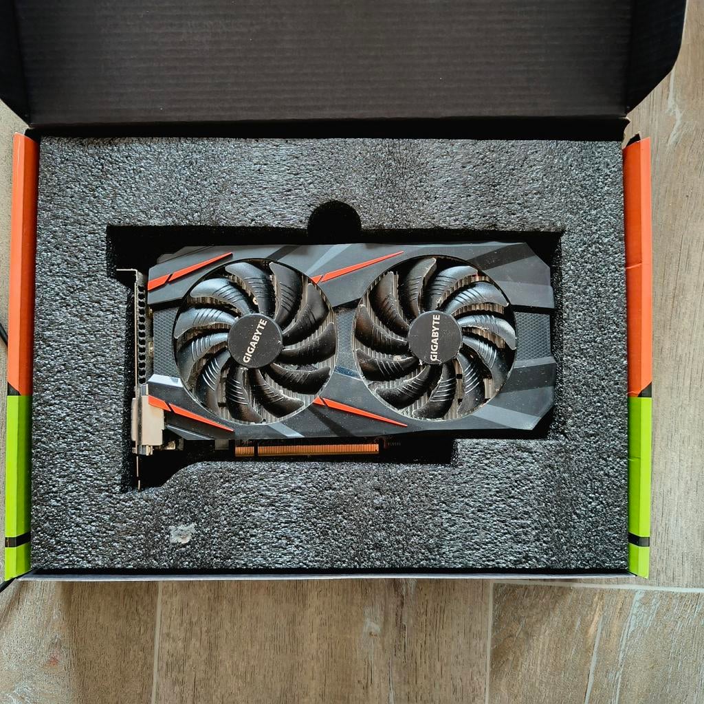 Gigabyte Nvidia GTX 1060 3GB, Computers en Software, Videokaarten, PCI-Express 3, Gebruikt, HDMI, Ophalen of Verzenden