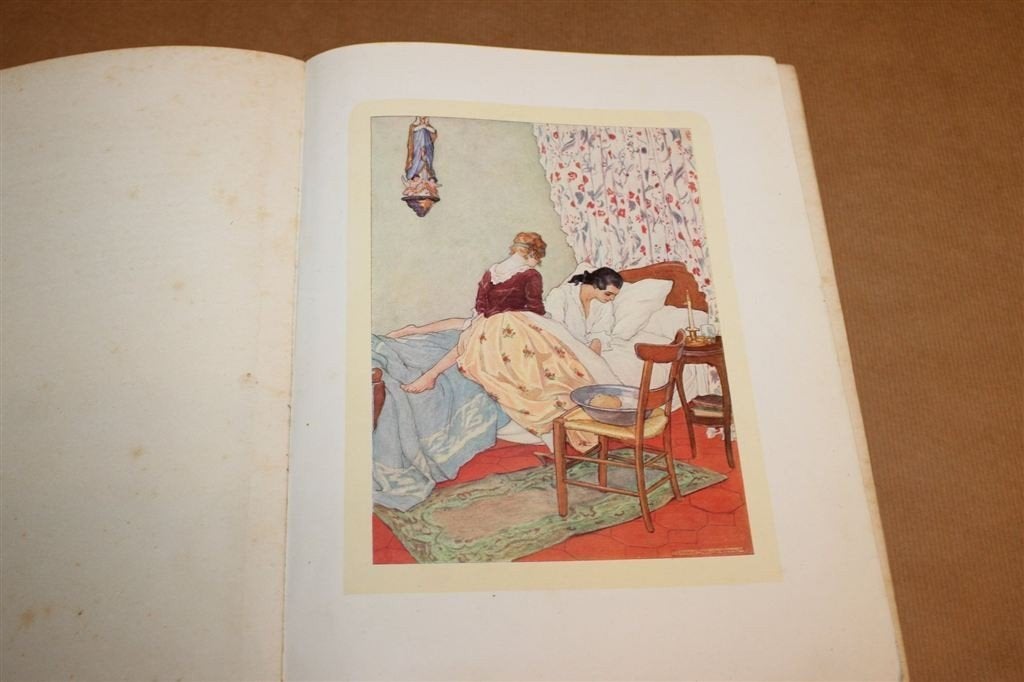 Casanovas Liefdes-avonturen — met Fraaie Kleurenplaten 1925, Boeken, Ophalen of Verzenden, Gelezen