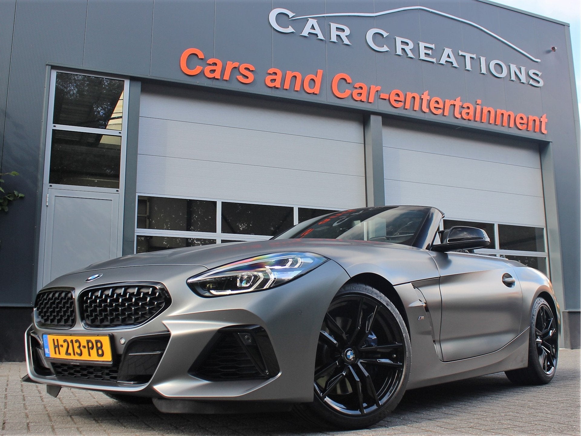 BMW Z4 G29 Roadster M40i First Edition Frozen Grey Metallic, Auto's, BMW, Automaat, Achterwielaandrijving, Gebruikt, Cabriolet