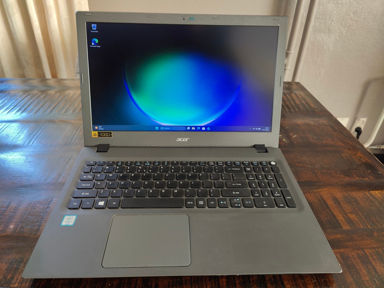 Acer Aspire E5 i5 processor 16gb ram 256gb ssd 15.6inch W11, Ophalen, 2 tot 3 Ghz, 15 inch, Zo goed als nieuw