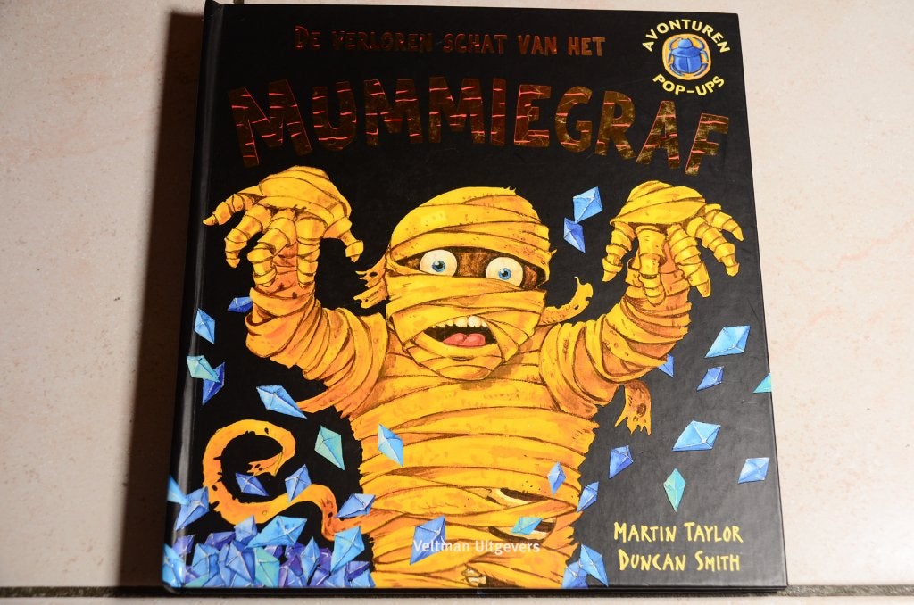 Avonturen Pop-Ups De Verloren Schat Van Het Mummiegraf, Boeken, Ophalen of Verzenden, Zo goed als nieuw, Fictie algemeen