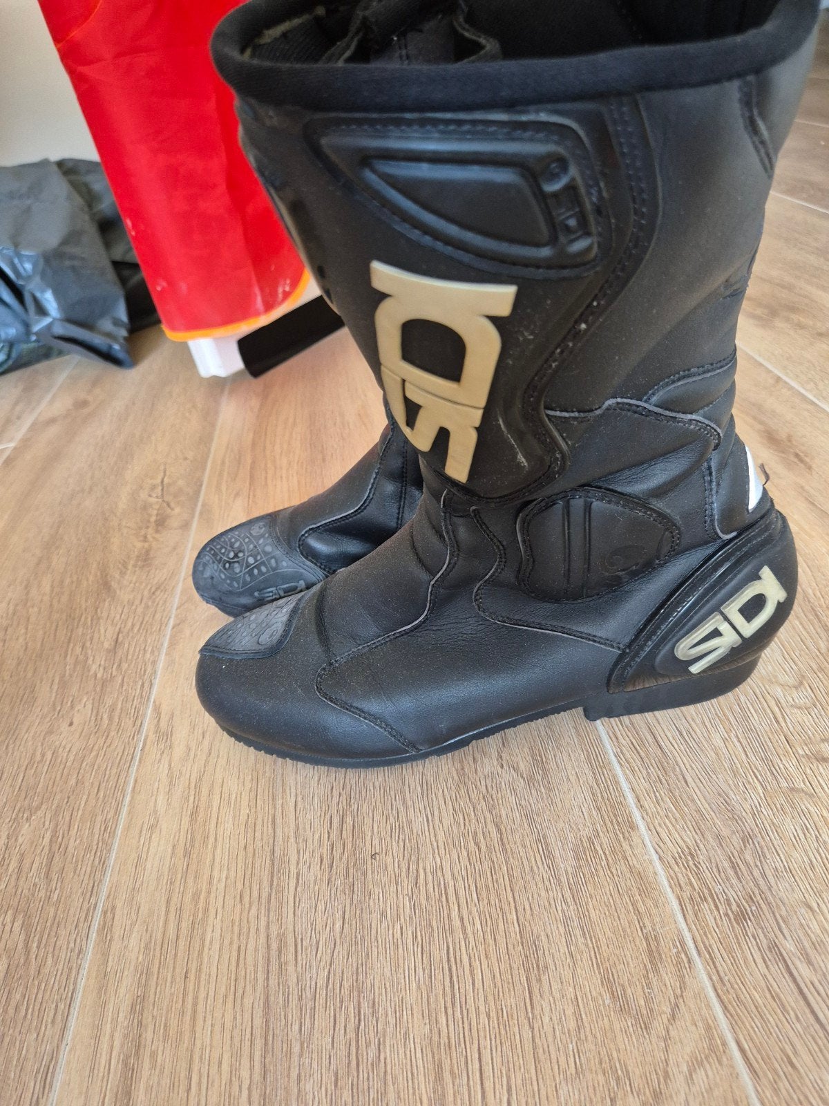 SIDI Motorlaarzen Maat 44 Zwart - Comfort en Bescherming, SIDI, Heren, Ophalen of Verzenden, Laarzen