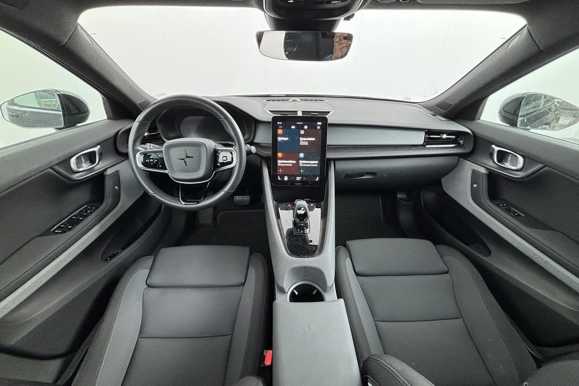 Polestar 2 Long Range Single Motor 78 kWh | Plus Pack | Crui, Auto's, Stof, Gebruikt, 1969 kg, Zwart