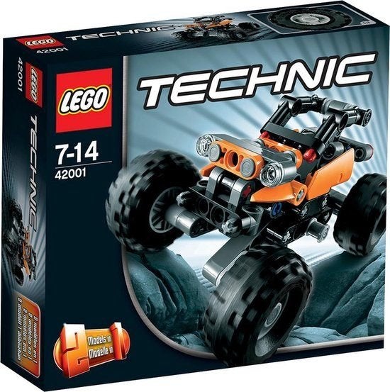 Lego Technic Mini Off Roader 42001 (met boekje), Compleet, Lego, Ophalen of Verzenden, Zo goed als nieuw