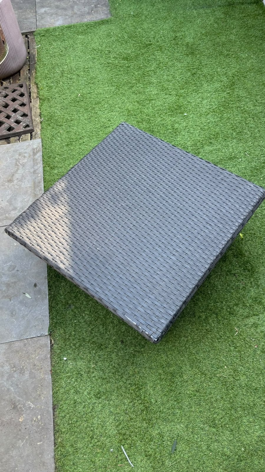 Hocker tuin, Ophalen, Gebruikt, Kunststof