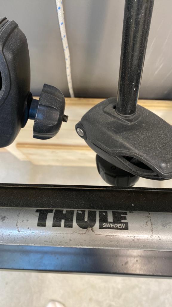 Thule fietsen drager, Ophalen, Zo goed als nieuw, Achterklepdrager