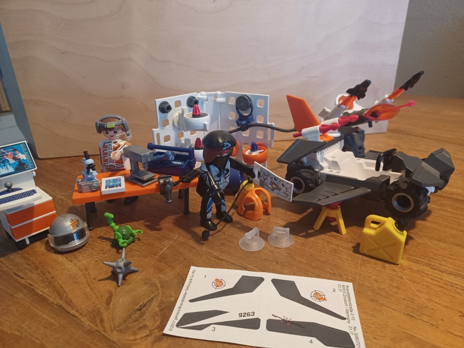 Playmobil Spy Team Commandobasis 9263, Complete set, Voertuig, Ophalen of Verzenden, Zo goed als nieuw
