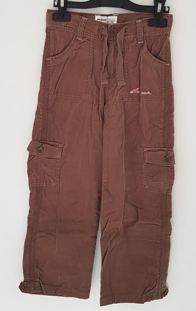 Bruine OshKosh broek maat 116 NIEUW (0598), Broek, Meisje, Nieuw, Ophalen of Verzenden