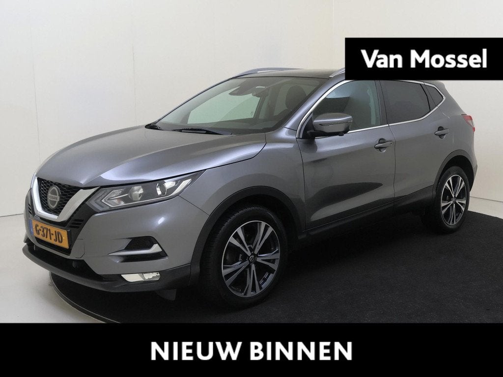 Nissan Qashqai 1.3 DIG-T 160 PK N-Connecta | Panoramadak | a, Auto's, Nissan, Gebruikt, Euro 6, 4 cilinders, 1290 kg