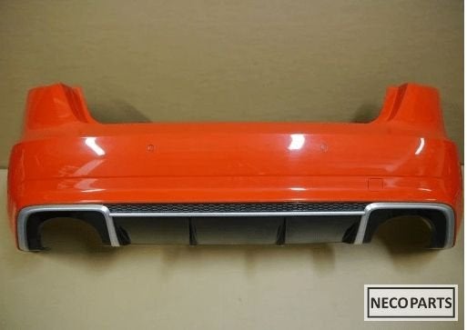 AUDI RS3 8V ACHTERBUMPER ORIGINEEL 4xPDC SPORTBACK KLEUR LY3, Gebruikt, -, -, Achter