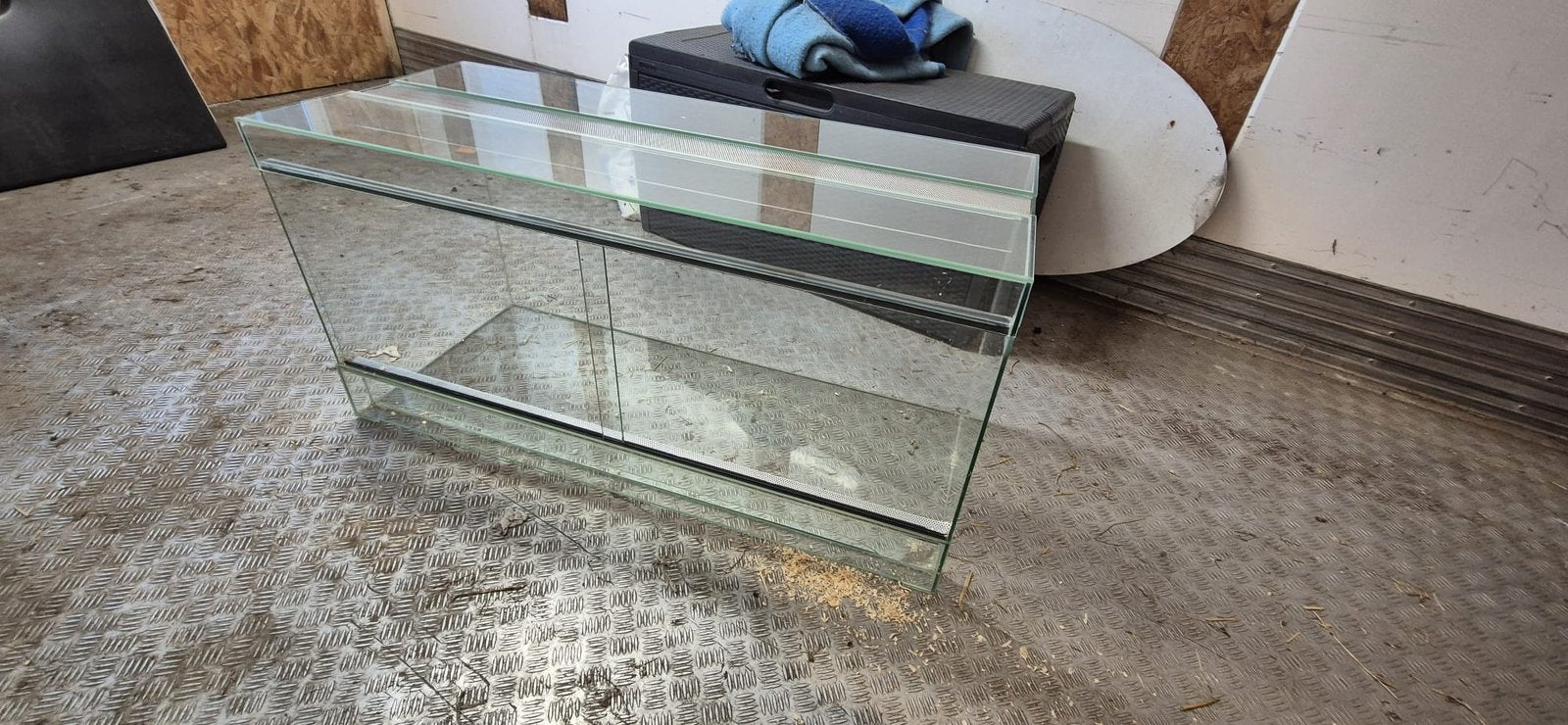 Terrarium voor knaagdieren of reptielen, Overige typen, Ophalen, Minder dan 60 cm, 110 cm of meer