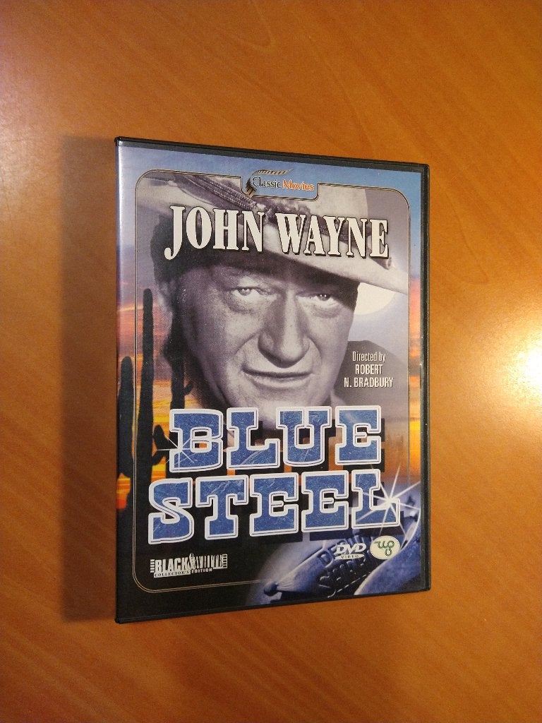 DVD Blue Steel met John Wayne, Alle leeftijden, Ophalen of Verzenden, Zo goed als nieuw