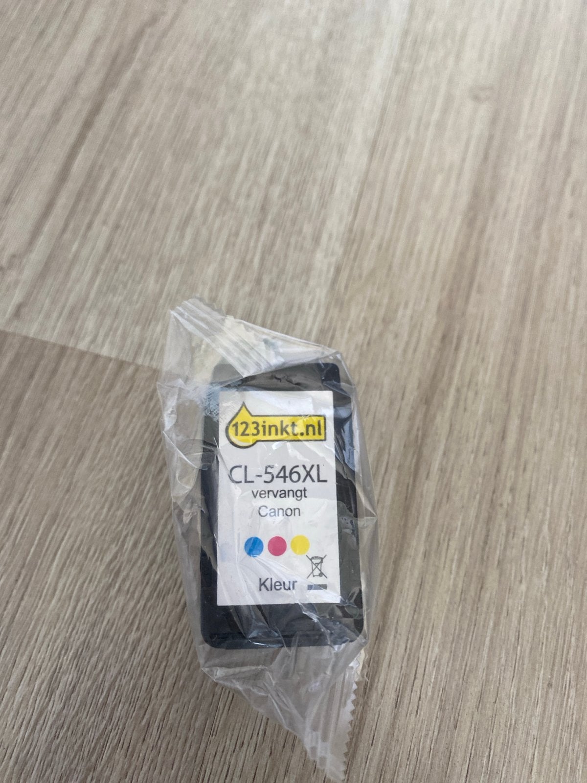 123inkt CL-546XL Kleuren Inktcartridge Nieuw, Computers en Software, Printerbenodigdheden, Cartridge, Nieuw, Ophalen of Verzenden