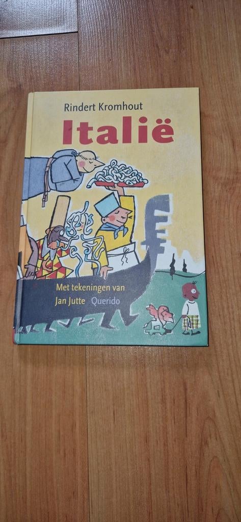 Italië - Rindert Kromhout (Kinderboek), Boeken, Ophalen of Verzenden, Gelezen, Rindert Kromhout, Non-fictie