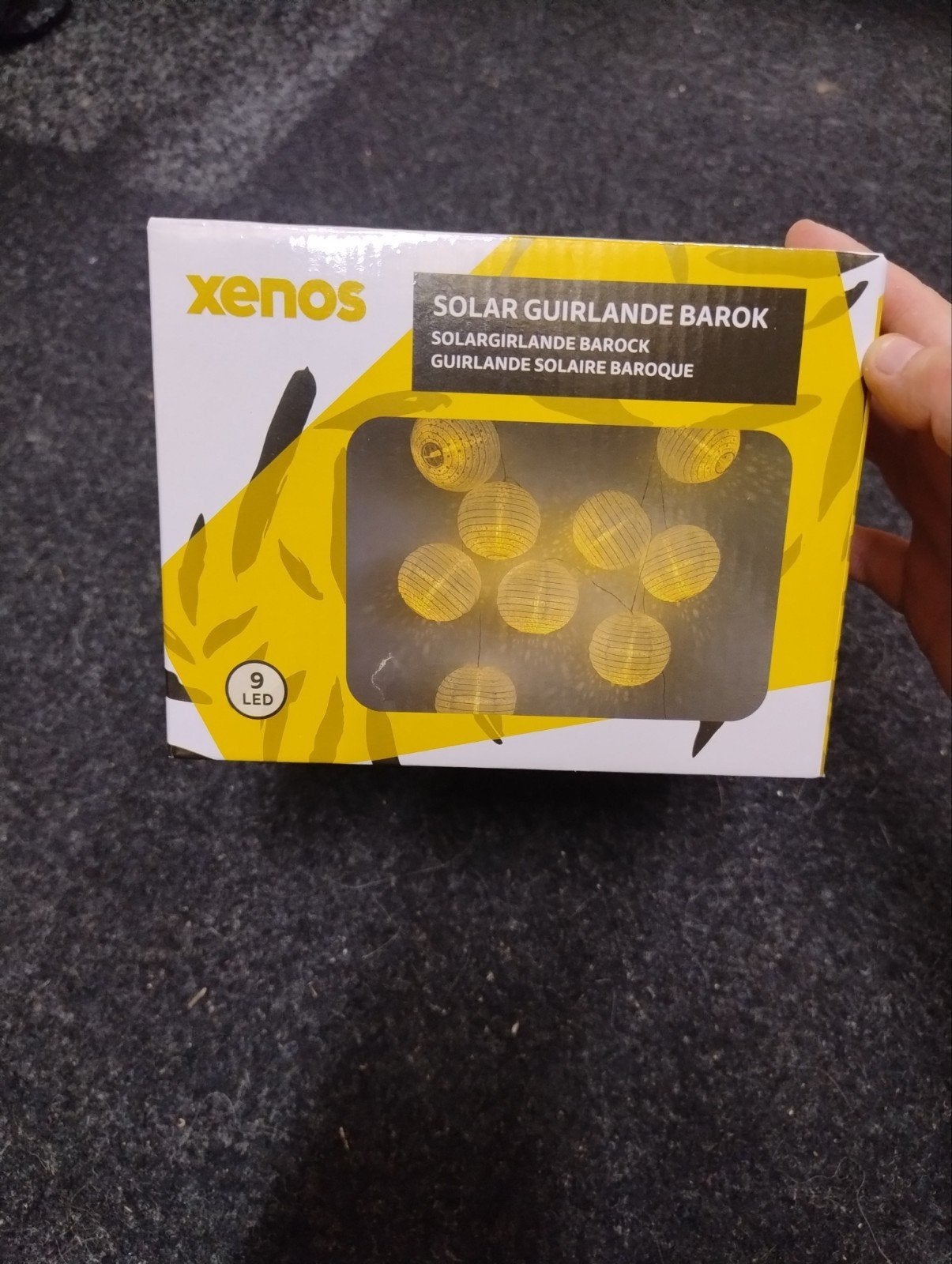 Xenos lampionnen slinger, Zonne-energie, Kunststof, Minder dan 50 watt, Overige typen