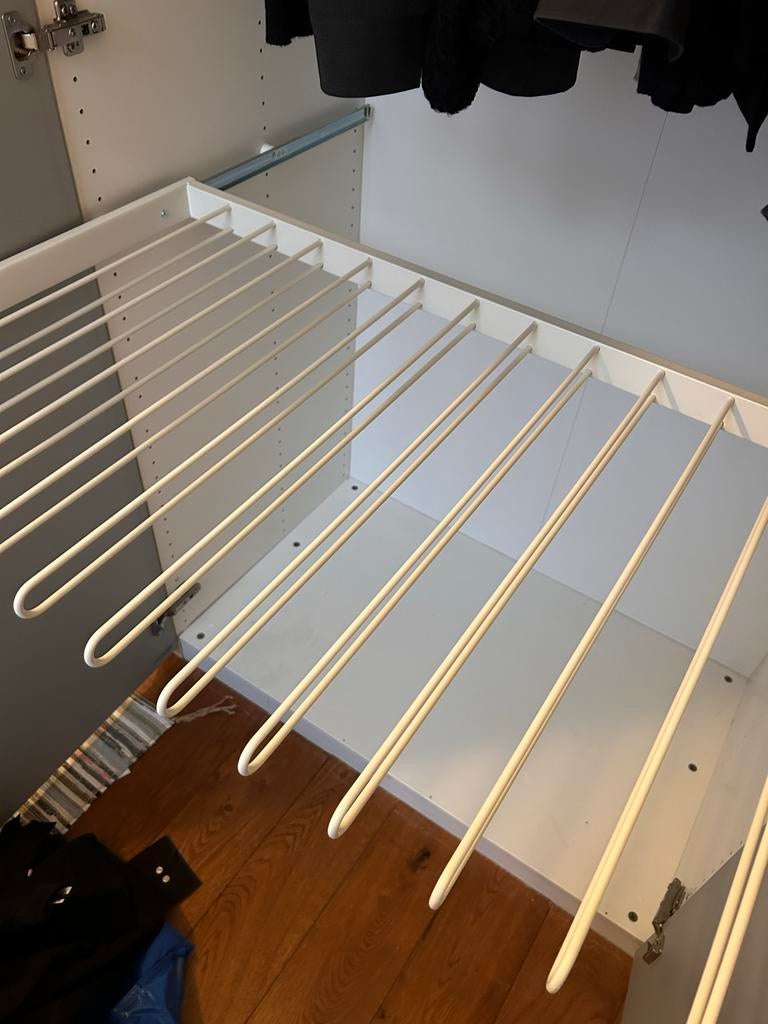 Ikea PAX broekhanger inclusief rails, Ophalen, Gebruikt