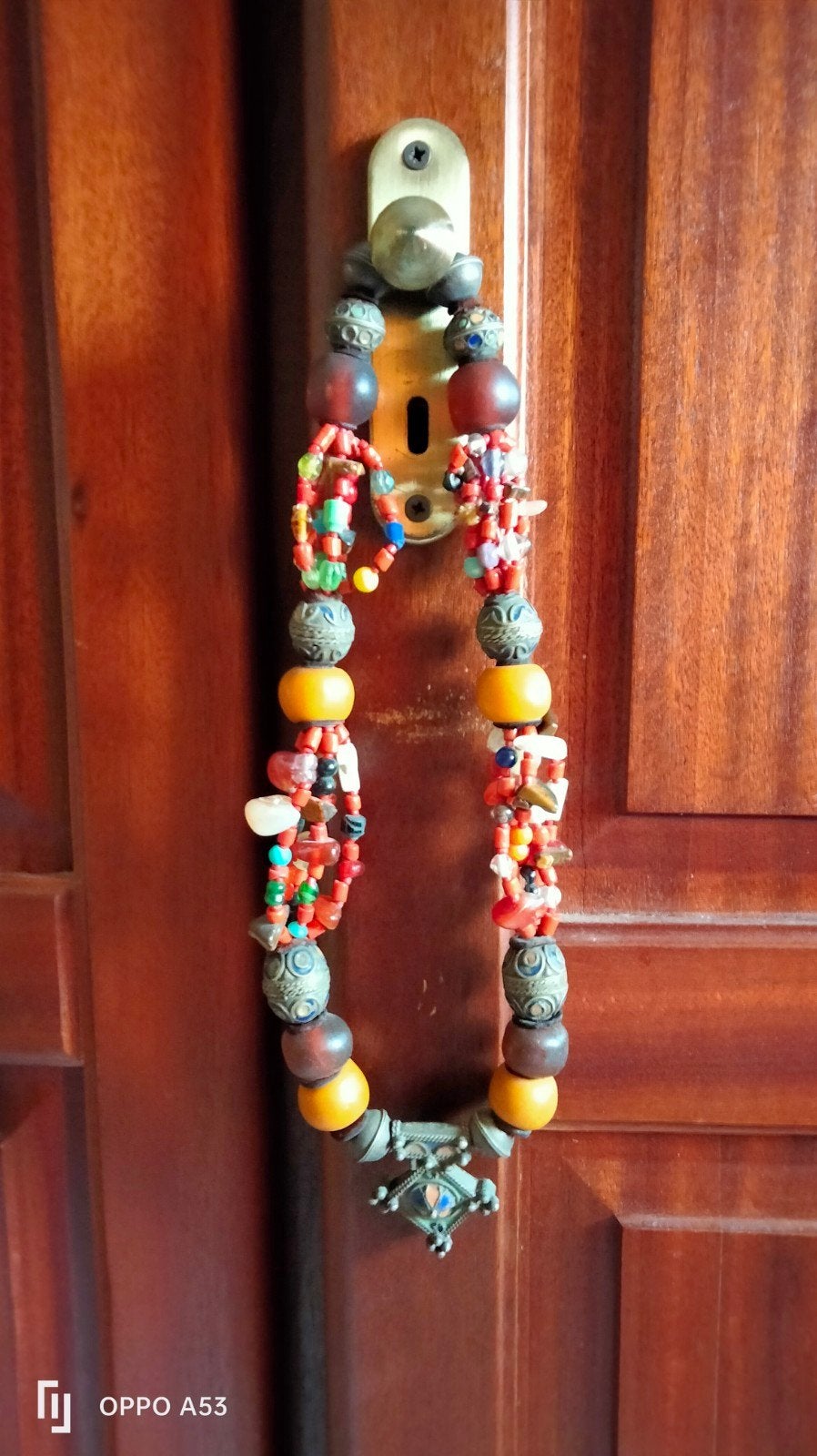 Vintage Berber Halsketting met Kralen, Ophalen of Verzenden
