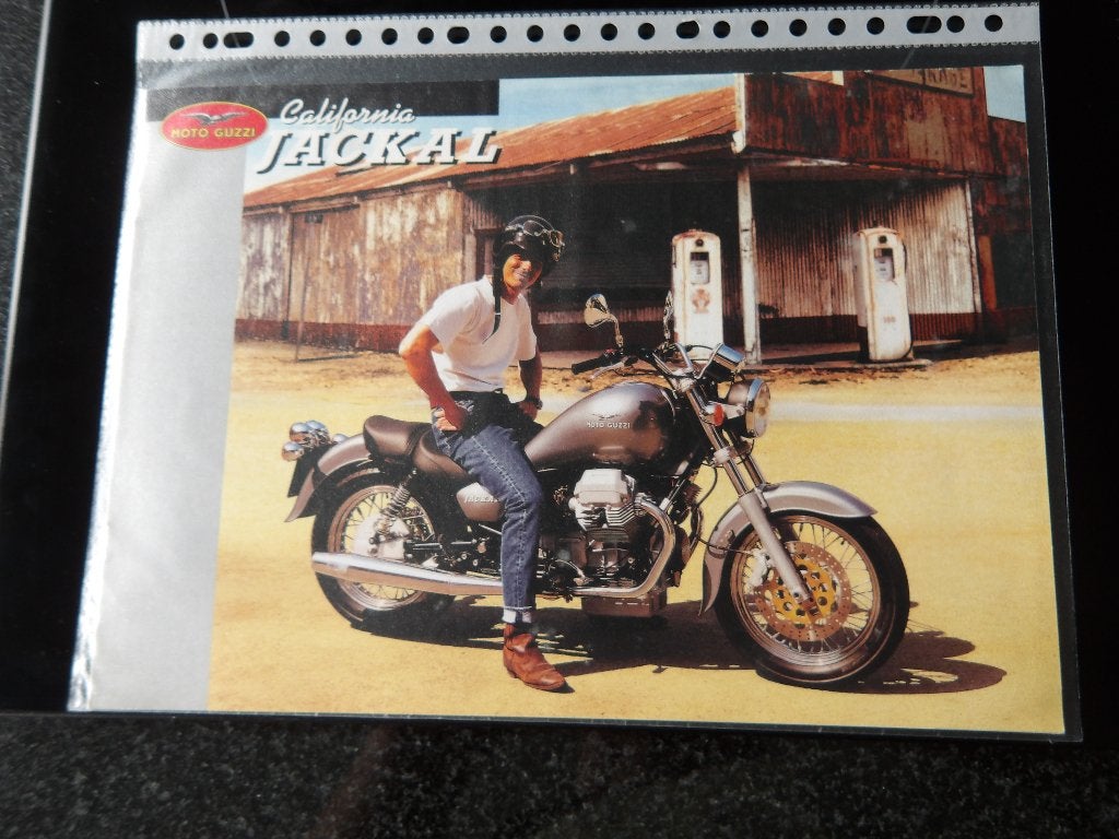 Moto Guzzi California Jackal folder, Motoren, Ophalen of Verzenden, Moto Guzzi