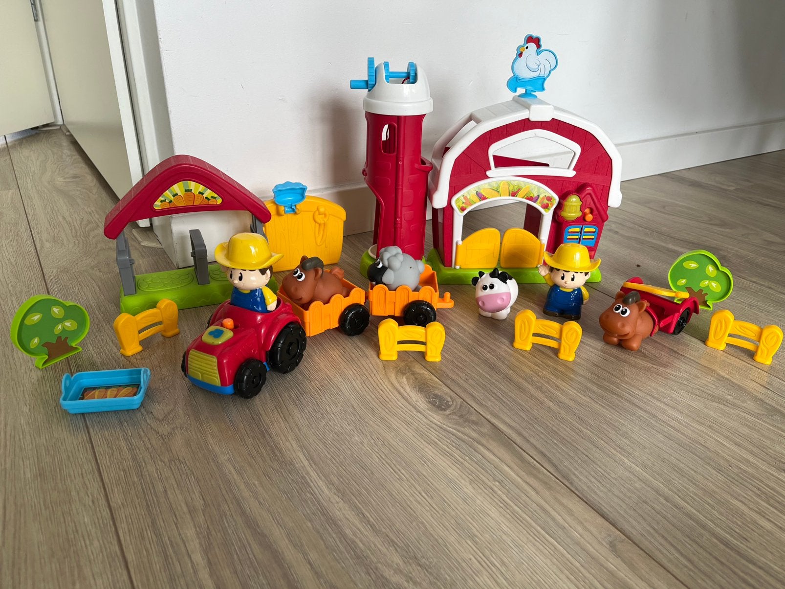 Boerderij Fisher Price, Kinderen en Baby's, Speelgoed | Fisher-Price, Ophalen, Zo goed als nieuw, Speelset, Met geluid