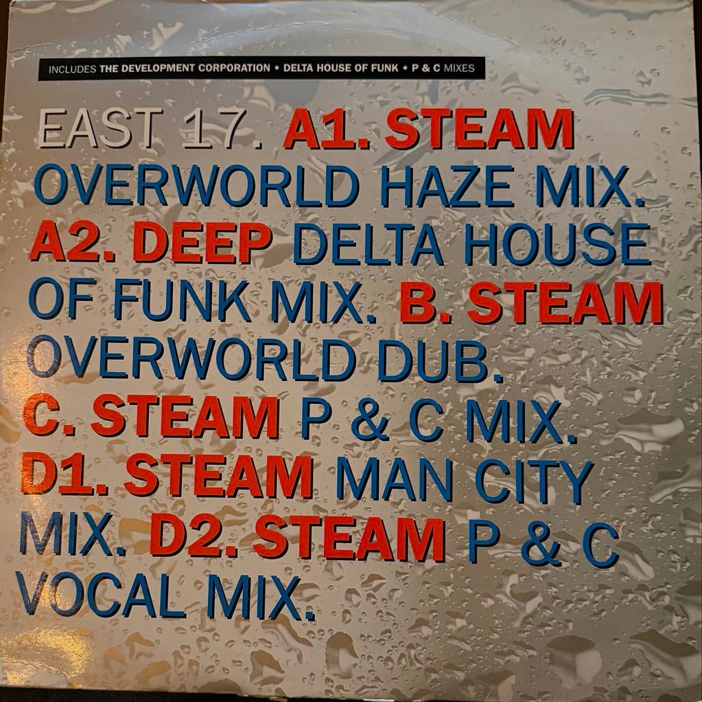 East 17 - Steam (DJ Promo - Not For Sale) Vinyl, Ophalen of Verzenden, Zo goed als nieuw, 12 inch, Dance Populair