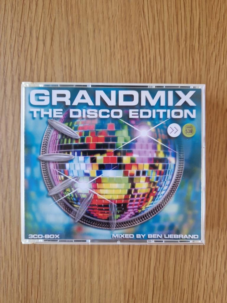Ben Liebrand Grandmix The Disco Edition 3CD, gesigneerd!, Ophalen of Verzenden, Zo goed als nieuw, Overige genres
