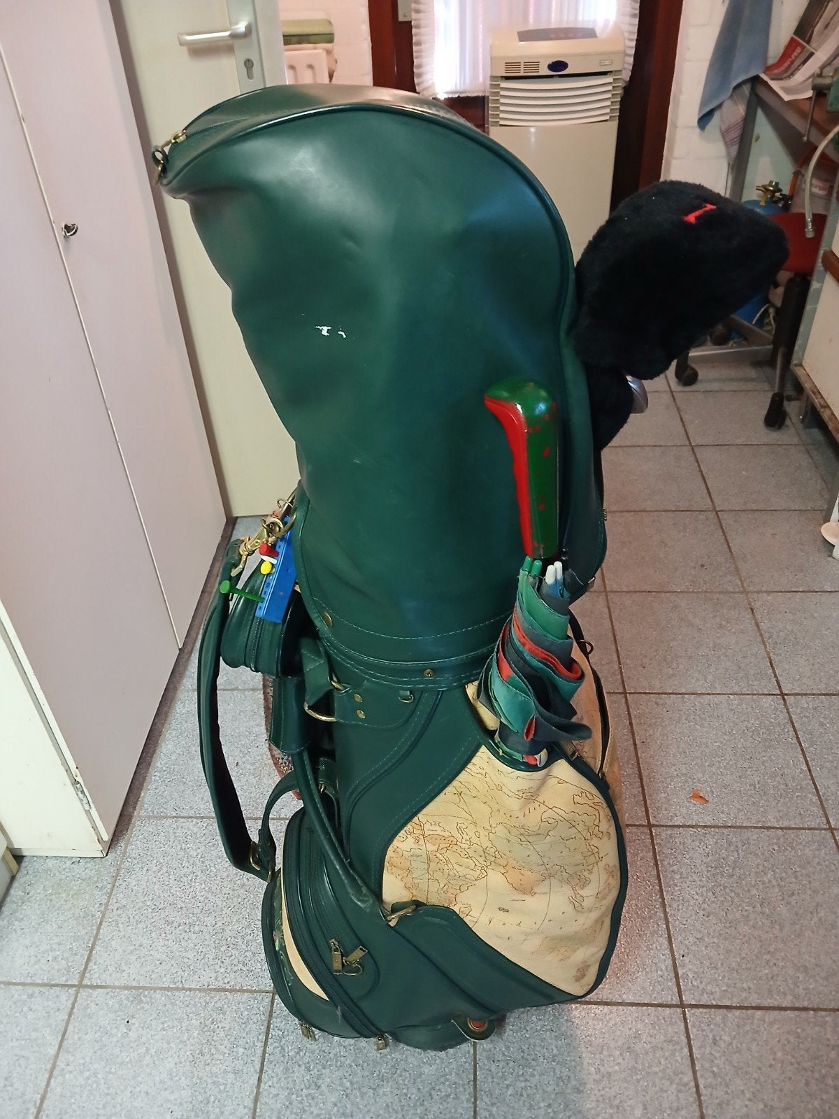 Golfset incl. Electr. Golfcar (excl. accu)., Sport en Fitness, Golf, Ophalen of Verzenden, Golfkar