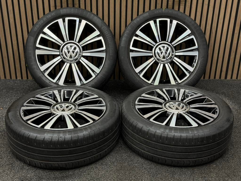 Originele 16 inch VW Up Up! La Boca 4x100 ET35 Continental, Auto-onderdelen, Banden en Velgen, Ophalen, 16 inch, ., Banden en Velgen