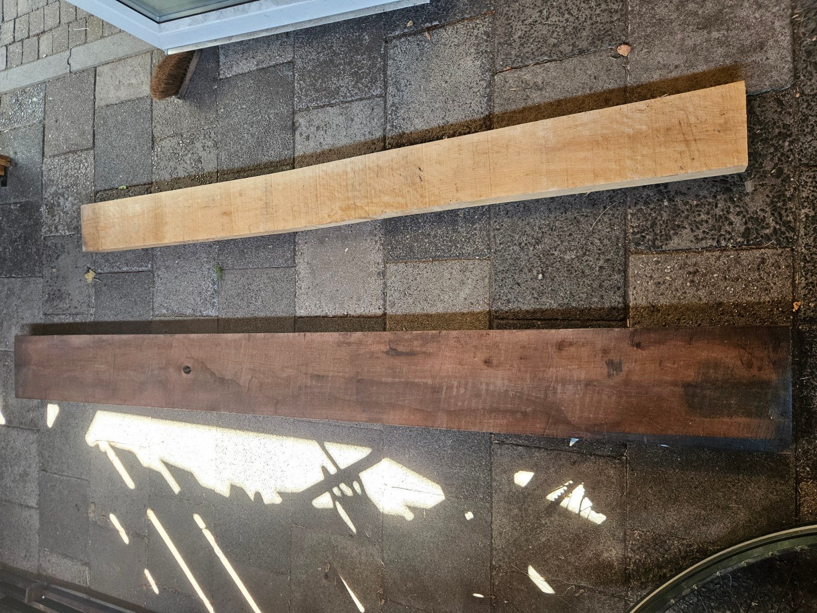 Hard Maple balk (noten is verkocht), Ophalen, Zo goed als nieuw, 200 tot 250 cm, 50 mm of meer