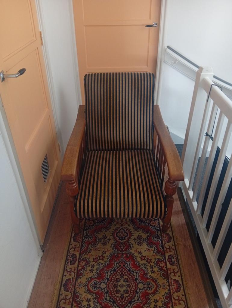 Vintage rokersstoel., Ophalen of Verzenden, Gebruikt, Eén