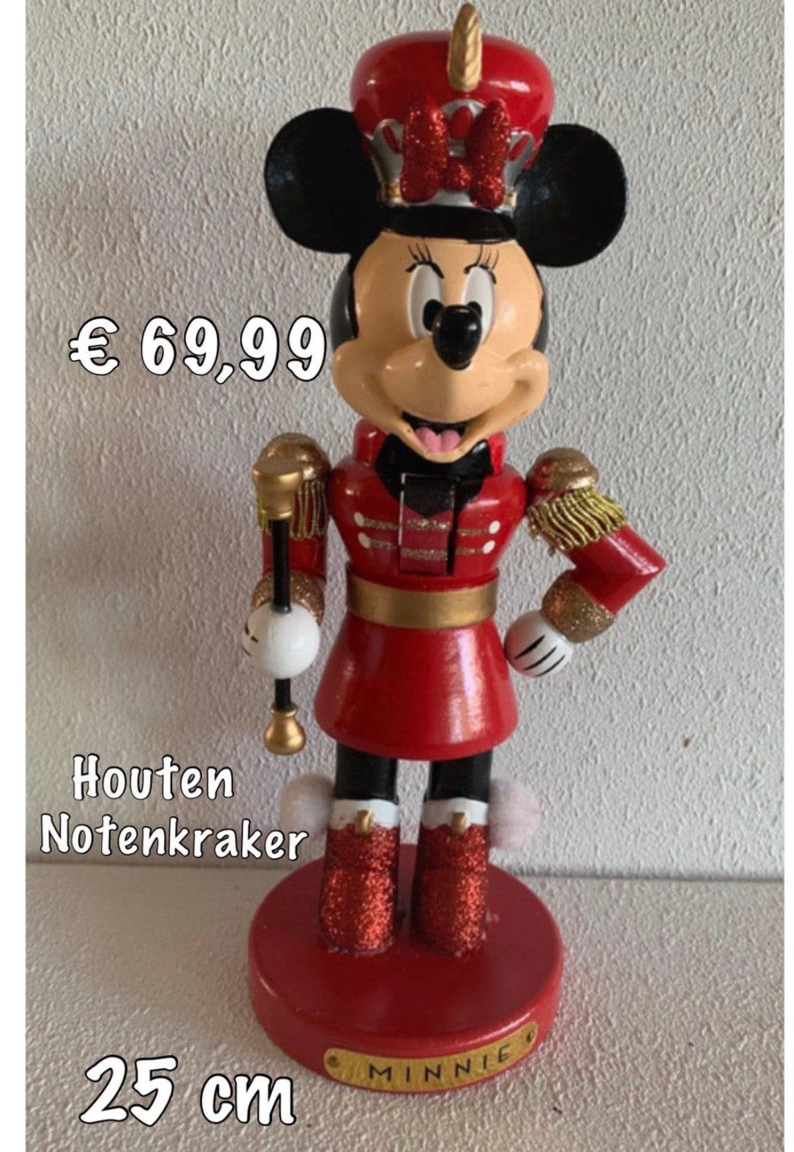 Minnie notenkraker, Ophalen of Verzenden, Nieuw, Beeldje of Figuurtje
