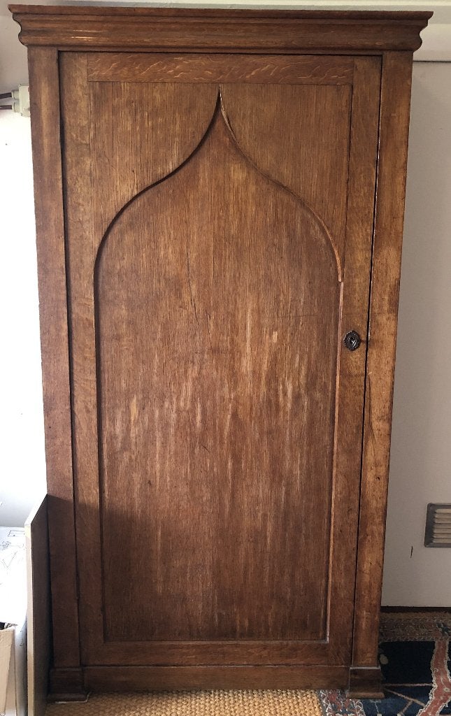 houten kast, Antiek en Kunst, Antiek | Meubels | Kasten, Ophalen