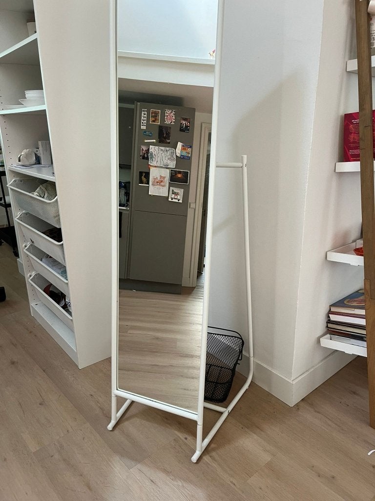 Mirror with hangers, Ophalen, Minder dan 50 cm, 100 tot 150 cm, Zo goed als nieuw