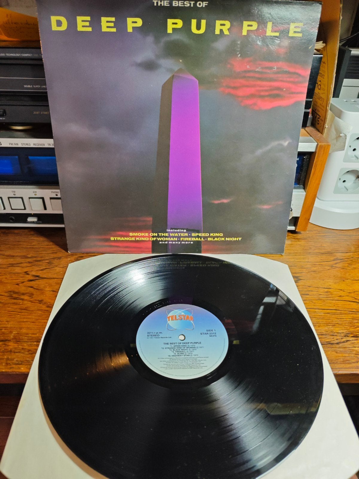 Deep Purple - The Best Of Deep Purple LP Vinyl, Complilatie, Ophalen of Verzenden, Gebruikt, 12 inch