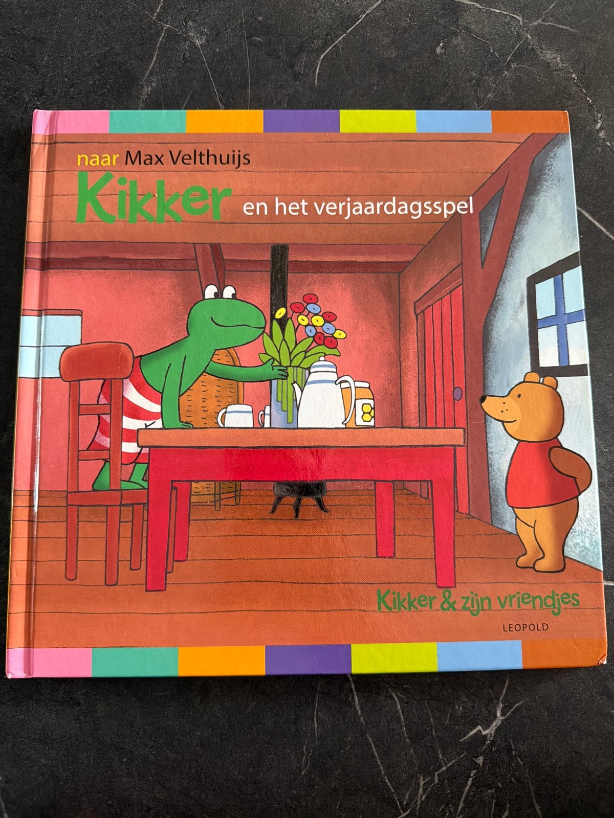 Kikker en het verjaardagsspel - Max Velthuijs, Gelezen, Fictie algemeen, Jongen of Meisje, Ophalen of Verzenden