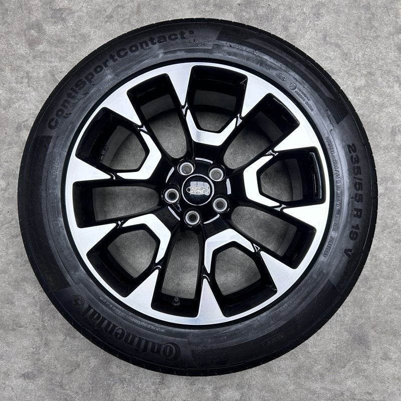 19 inch originele velgen + zomerbanden Ford Kuga MK3, 19 inch, -, -, Banden en Velgen