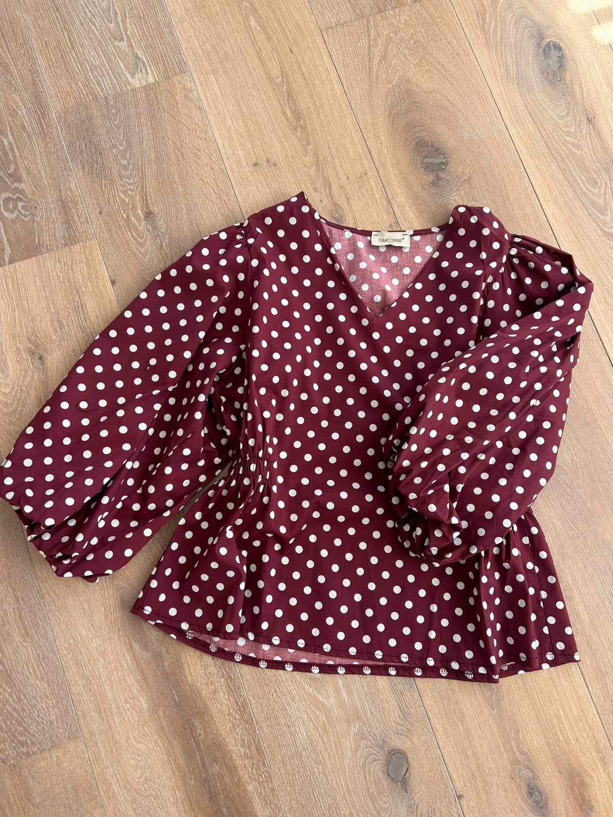 GARCONNE polkadots top mt S/M, Kleding | Dames, -, Verzenden, Parijs, Nieuw
