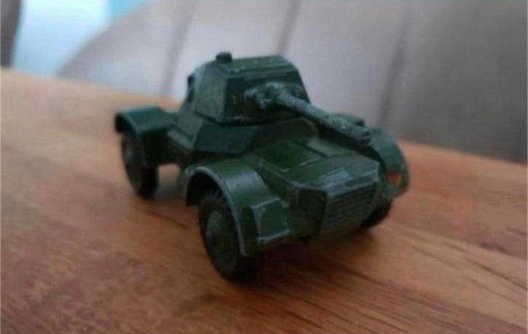 Armoured Car van Dinky Toys nr.670, Ophalen of Verzenden, Gebruikt, Overige typen, Dinky Toys