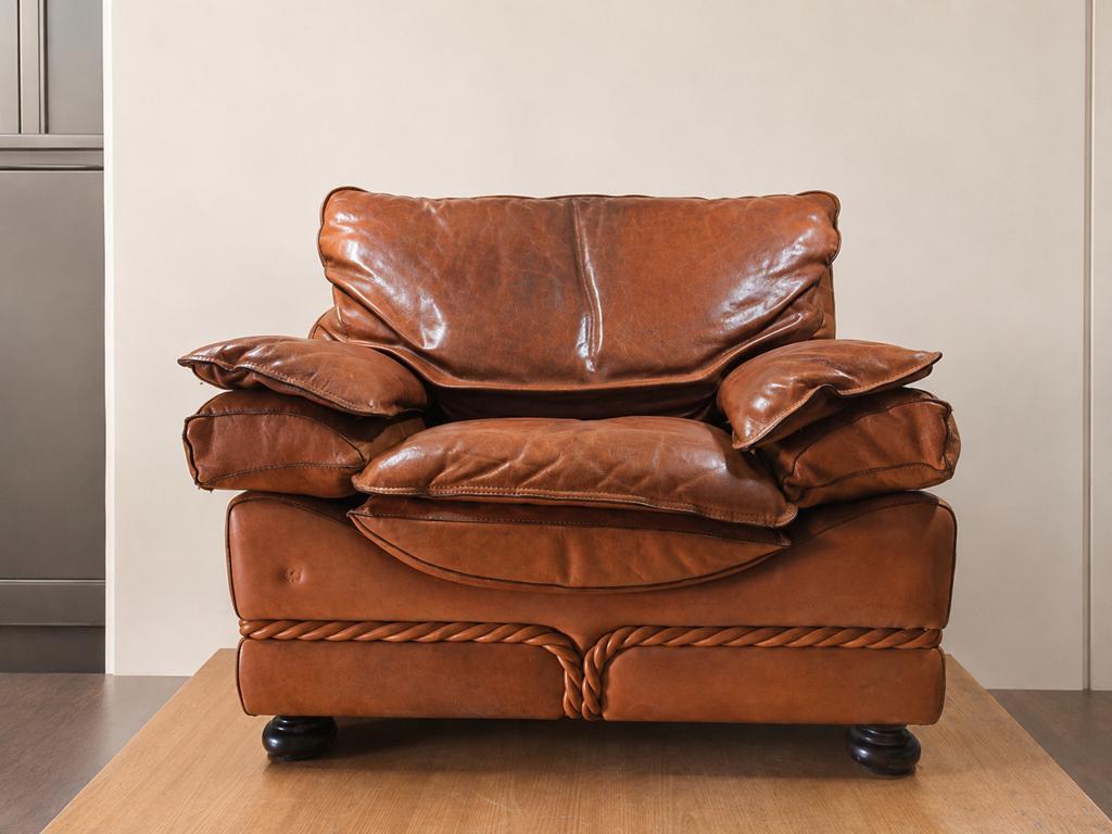 Exclusieve Italiaanse Lounge Fauteuil Mobilificio Colombo, Ophalen, Gebruikt, Eenpersoons, Minder dan 150 cm