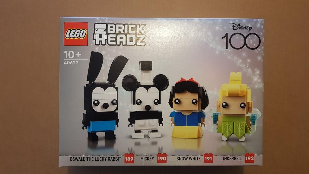 Lego DISNEY 40622 Brickheadz 100 jaar Disney, Ophalen of Verzenden, Nieuw, Complete set, Lego