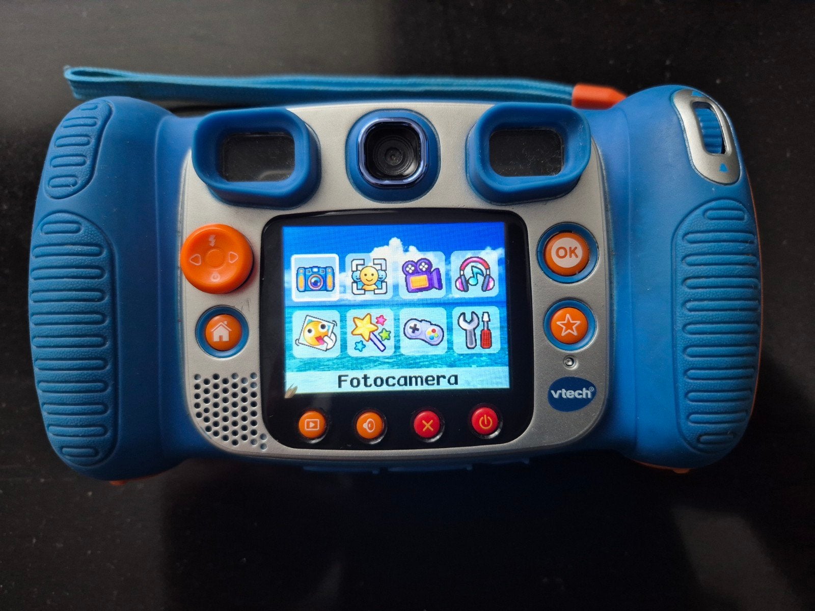 Kidizoom Vtech kinder camera blauw, Amersfoort, Ophalen, Gebruikt, 4 tot 6 jaar