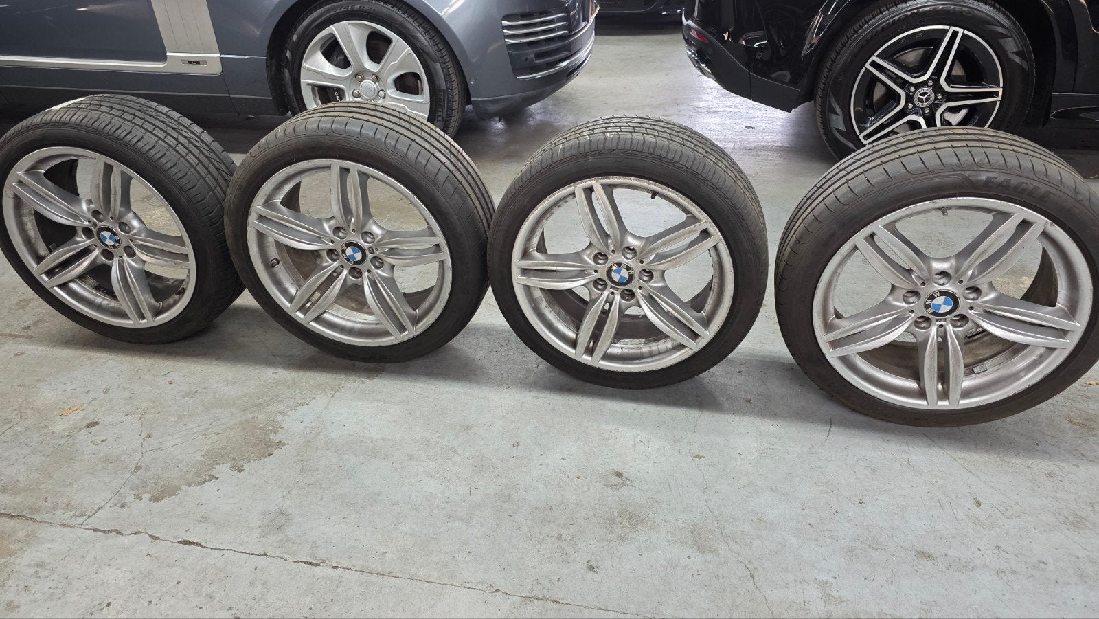 BMW 5 serie (F10) M Velgen 19 inch / Goodyear Banden, Ophalen, Gebruikt, BMW