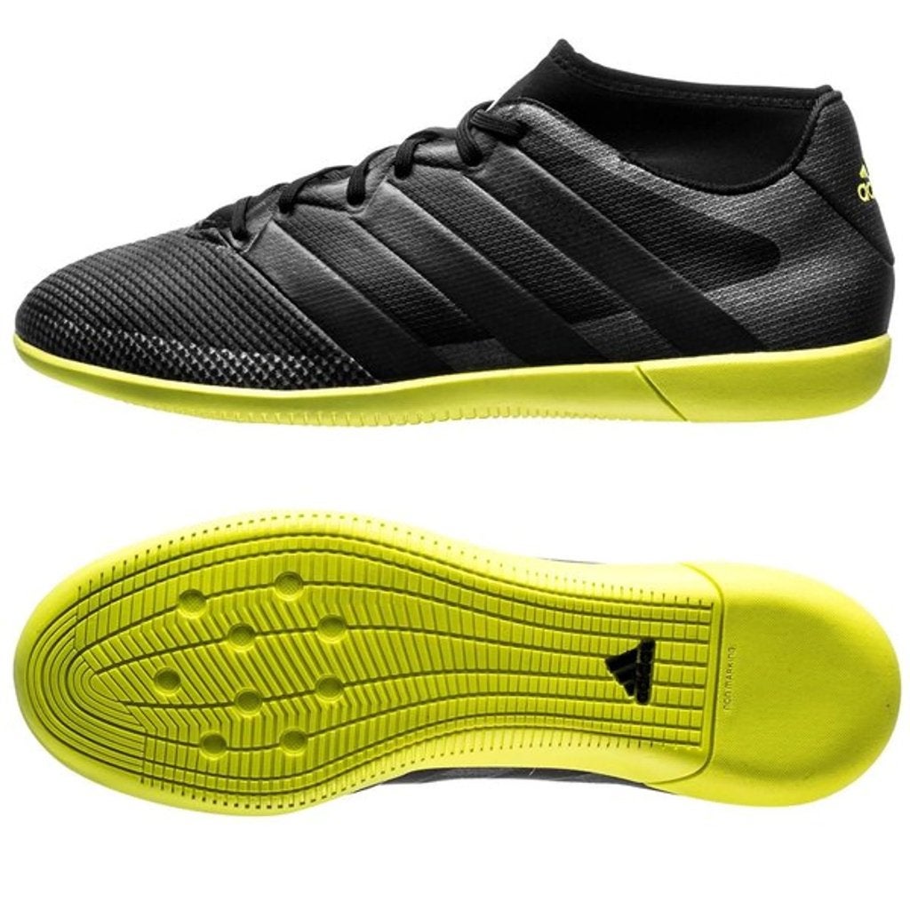 ADIDAS ACE 16.3 zaalschoenen sportschoenen 45 1/3 zwart, Verzenden, Adidas, Gedragen, Sportschoenen