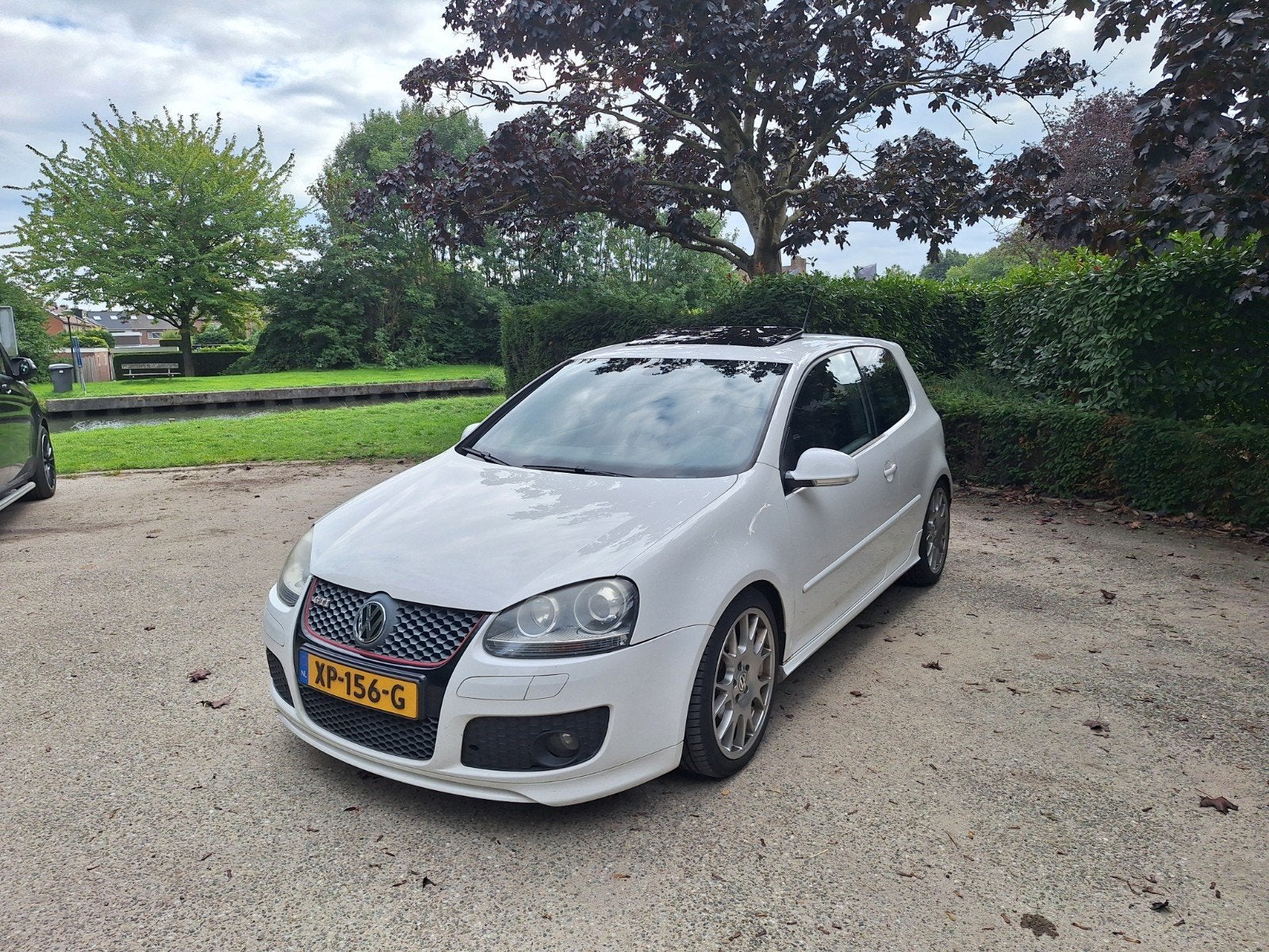Volkswagen Golf 5 2.0 GTI edition 30, 4 cilinders, 1984 cc, Leder en Stof, Wit